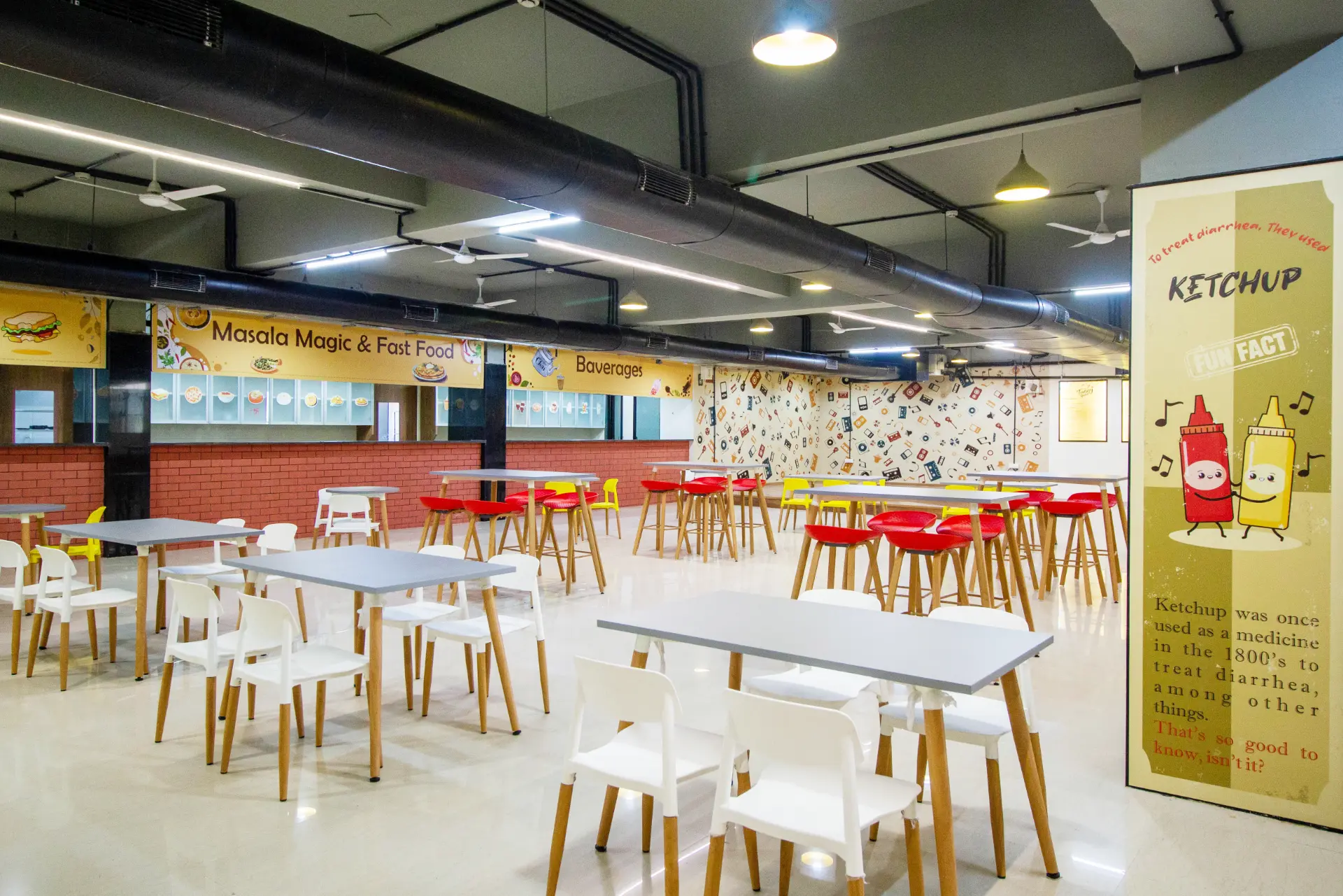 Food Court at Sumandeep Vidyapeeth