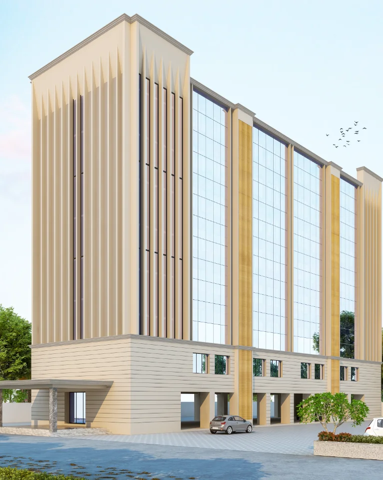 Institutional Building at Sumandeep Vidyapeeth